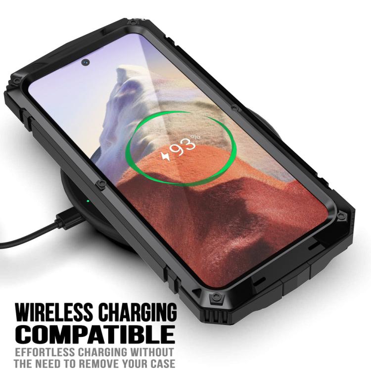 For Samsung Galaxy S25 5G R-JUST Life Waterproof Dustproof Shockproof Phone Case(Black) For Samsung Galaxy S25 5G R-JUST Life Waterproof Dustproof Shockproof Phone Case(Black)