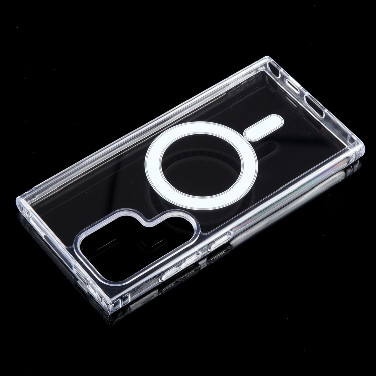 For Samsung Galaxy S24 Ultra 5G MagSafe Clear Acrylic PC +TPU Phone Case(Transparent) For Samsung Galaxy S24 Ultra 5G MagSafe Clear Acrylic PC +TPU Phone Case(Transparent)