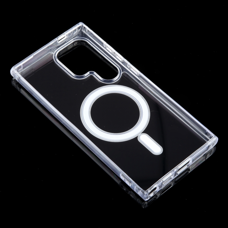 For Samsung Galaxy S24 Ultra 5G MagSafe Clear Acrylic PC +TPU Phone Case(Transparent) For Samsung Galaxy S24 Ultra 5G MagSafe Clear Acrylic PC +TPU Phone Case(Transparent)