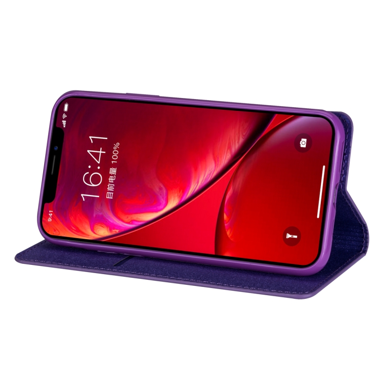 For iPhone 11 Pro Ultrathin Glitter Magnetic Horizontal Flip Leather Case with Holder & Card Slots(Purple) For iPhone 11 Pro Ultrathin Glitter Magnetic Horizontal Flip Leather Case with Holder & Card Slots(Purple)