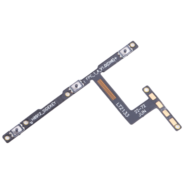 Nappe Câble D'allumage Avec Connecteurs Bouton Power/volume Pour Wiko View Prime - Neuf