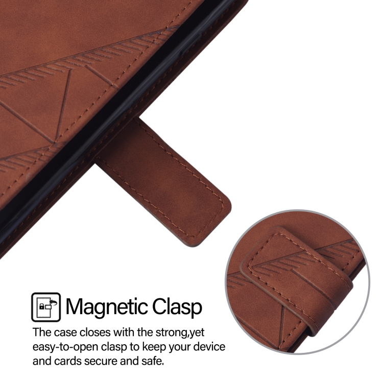 For Samsung Galaxy S24 FE 5G Crossbody 3D Embossed Flip Leather Phone Case(Brown) For Samsung Galaxy S24 FE 5G Crossbody 3D Embossed Flip Leather Phone Case(Brown)