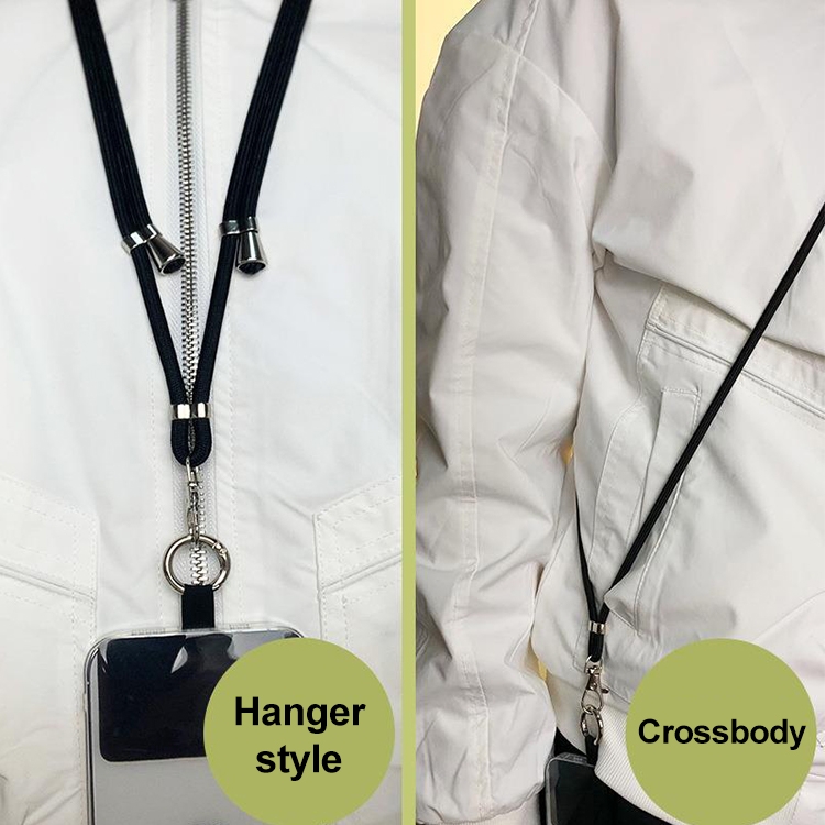Universal Adjustable Crossbody Phone Lanyard(Grey) Universal Adjustable Crossbody Phone Lanyard(Grey)