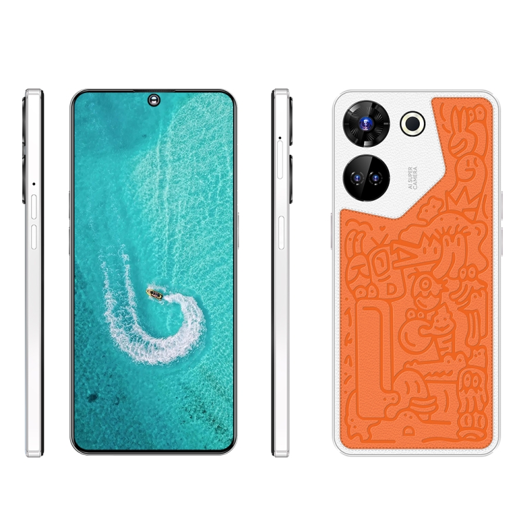 C20 Art Edition, 3GB+32GB, 6.53 inch Face Identification Android 8.1 MTK6753 Octa Core , Network: 4G, Dual SIM(Orange)