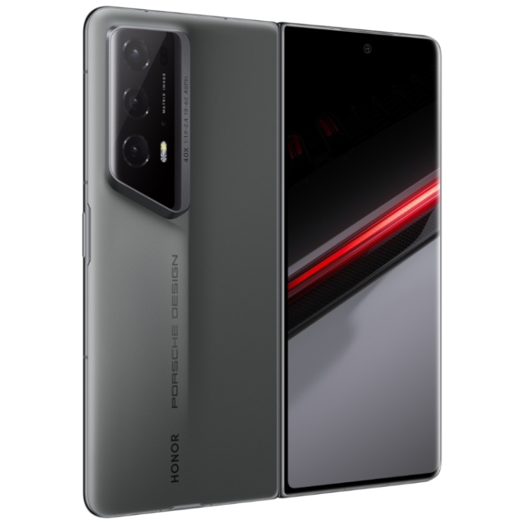 Honor Magic V2 RSR Porsche Design、16GB+1TB、7.92インチ+6.43インチMagicOS 7.2  Snapdragon 8 Gen 2最新バージョンオクタコア最大3.36GHz、ネットワーク：5G、OTG、Google Play非サポート（ブラック）