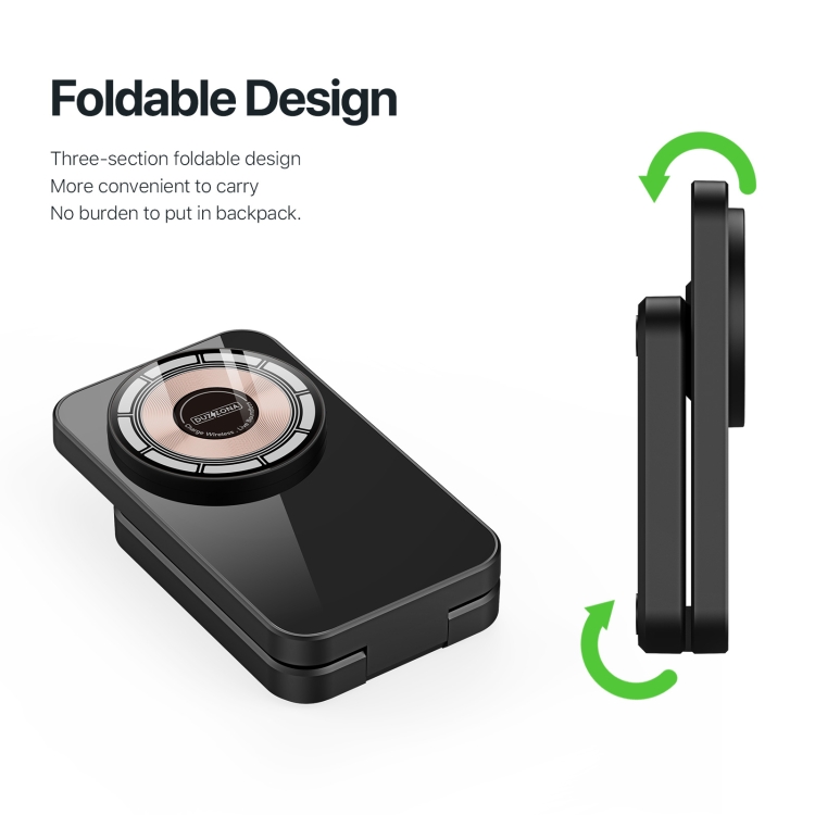 DUZZONA W17 15W 3 in 1 Foldable Magnetic Wireless Charger Stand DUZZONA W17 15W 3 in 1 Foldable Magnetic Wireless Charger Stand