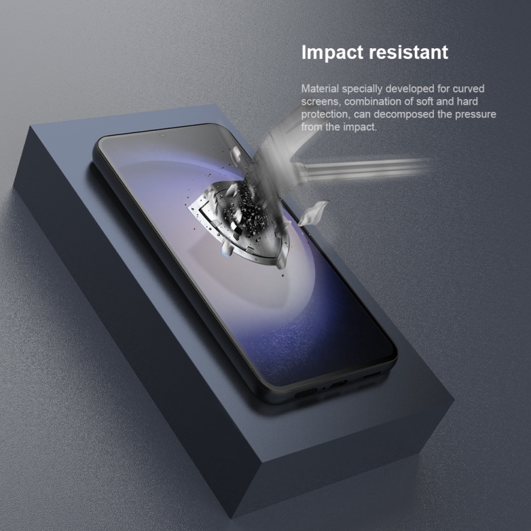 For Samsung Galaxy S24+ 5G NILLKIN Impact Resistant Curved Tempered Glass Film For Samsung Galaxy S24+ 5G NILLKIN Impact Resistant Curved Tempered Glass Film
