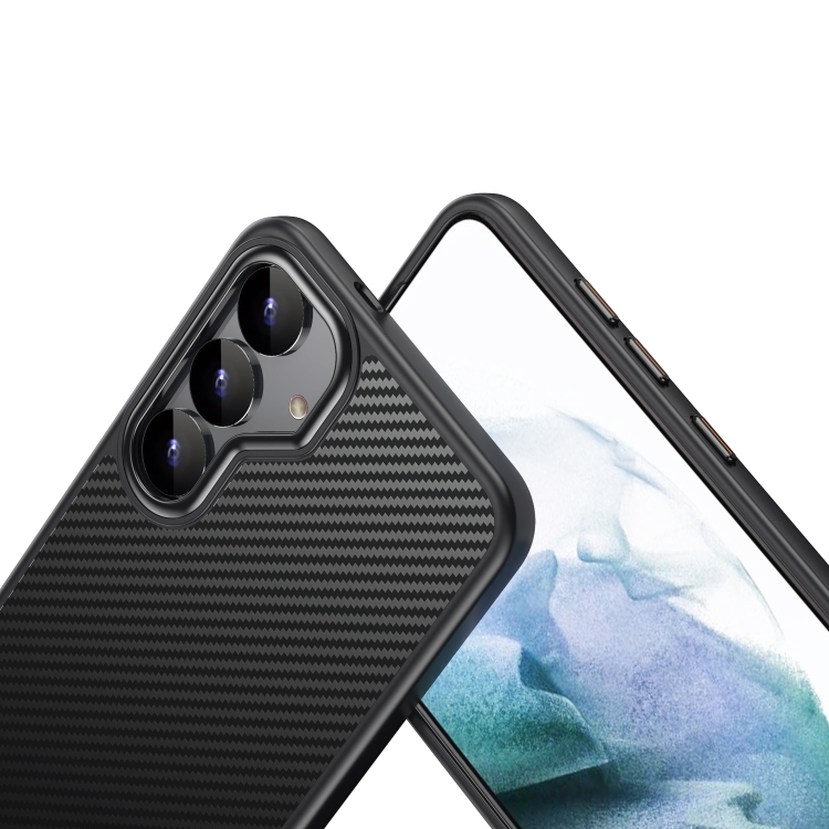 For Samsung Galaxy S25+ 5G MagSafe Kevlar Fiber Shockproof Phone Case(Black) For Samsung Galaxy S25+ 5G MagSafe Kevlar Fiber Shockproof Phone Case(Black)