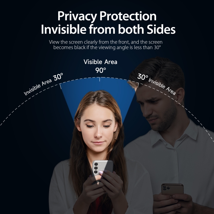 For Samsung Galaxy S25+ 5G 5pcs DUX DUCIS 0.33mm 9H High Aluminum Anti-spy HD Tempered Glass Film