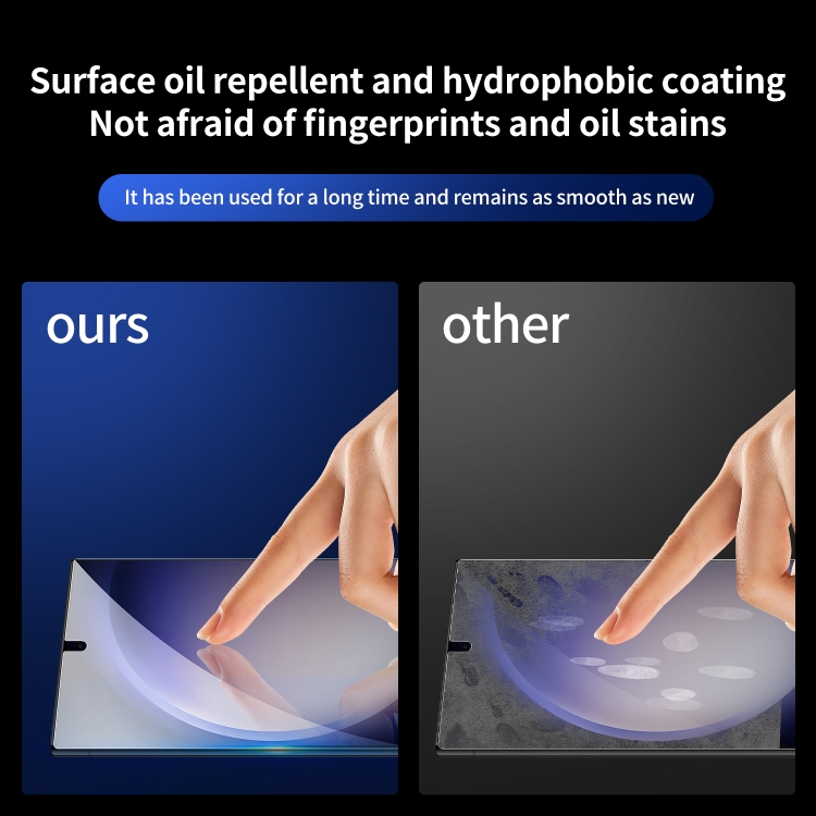 For Samsung Galaxy S24 Ultra 5G 3pcs 0.16mm 9H Nanoglass Fingerprint Unlock Screen Film with 2pcs Lens Film For Samsung Galaxy S24 Ultra 5G 3pcs 0.16mm 9H Nanoglass Fingerprint Unlock Screen Film with 2pcs Lens Film