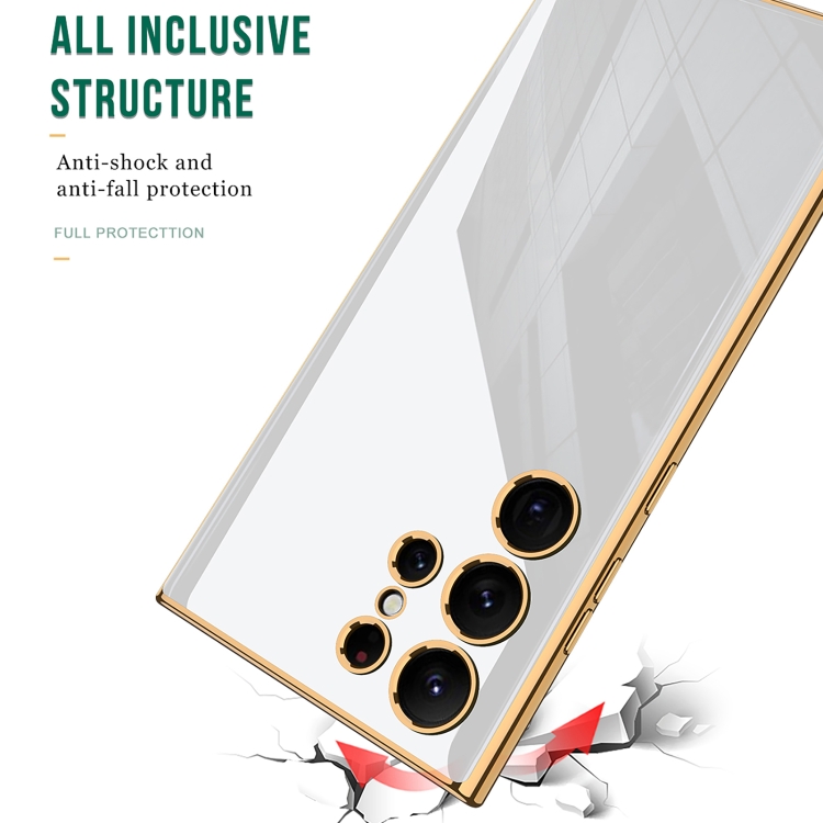 For Samsung Galaxy S24 Ultra 5G GKK Electroplating TPU Full Coverage Phone Case(Green) For Samsung Galaxy S24 Ultra 5G GKK Electroplating TPU Full Coverage Phone Case(Green)