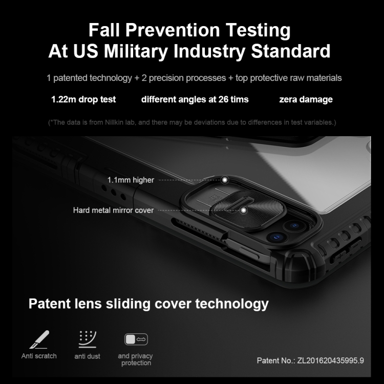 For iPad Pro 13 2024 Nillkin Backlit Version Bumper Link Keyboard Case For iPad Pro 13 2024 Nillkin Backlit Version Bumper Link Keyboard Case