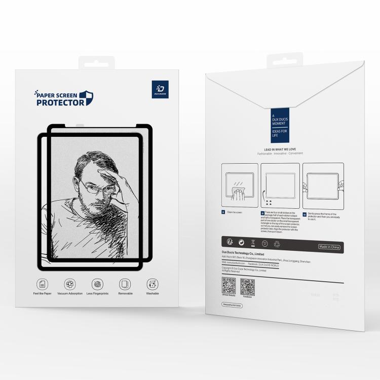 For Samsung Galaxy Tab S10 FE+ DUX DUCIS Naad Series Removable Paper-like Screen Protector