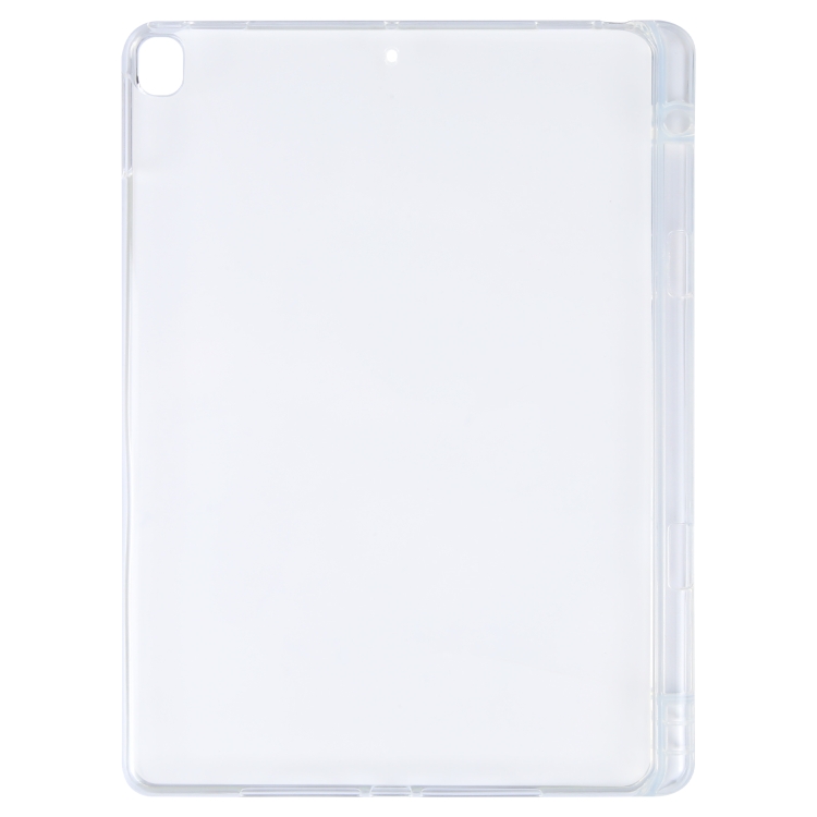 For iPad 10.2 / 10.5 Highly Transparent TPU Tablet Case with Pen Slot For iPad 10.2 / 10.5 Highly Transparent TPU Tablet Case with Pen Slot