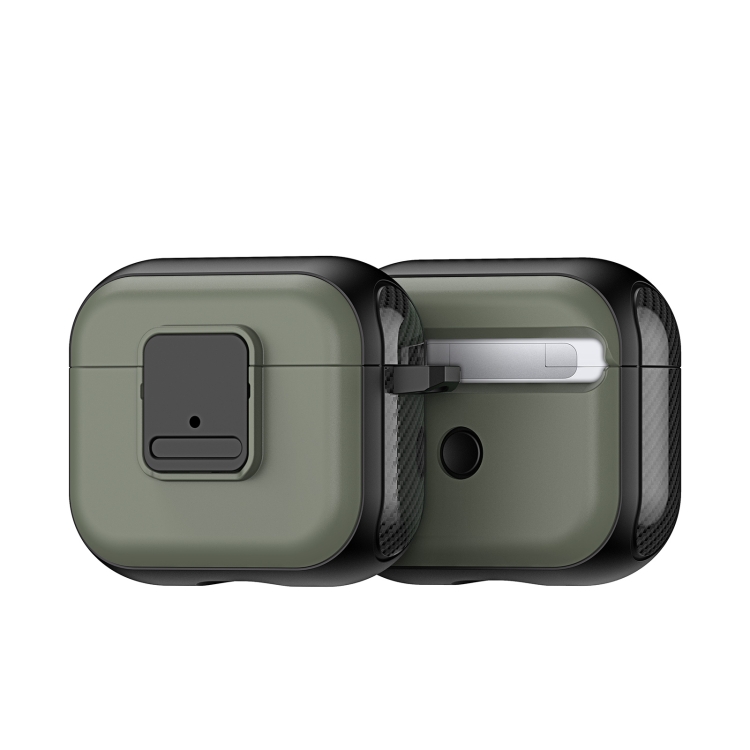 For AirPods 3 DUX DUCIS PECJ Series Earbuds Box Protective Case(Army Green) For AirPods 3 DUX DUCIS PECJ Series Earbuds Box Protective Case(Army Green)