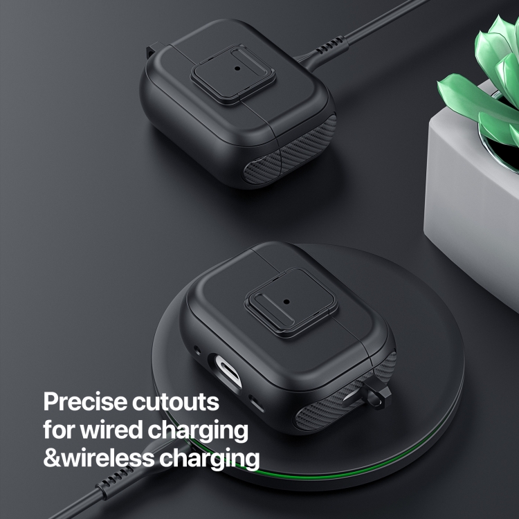 For AirPods 3 DUX DUCIS PECJ Series Earbuds Box Protective Case(Army Green) For AirPods 3 DUX DUCIS PECJ Series Earbuds Box Protective Case(Army Green)