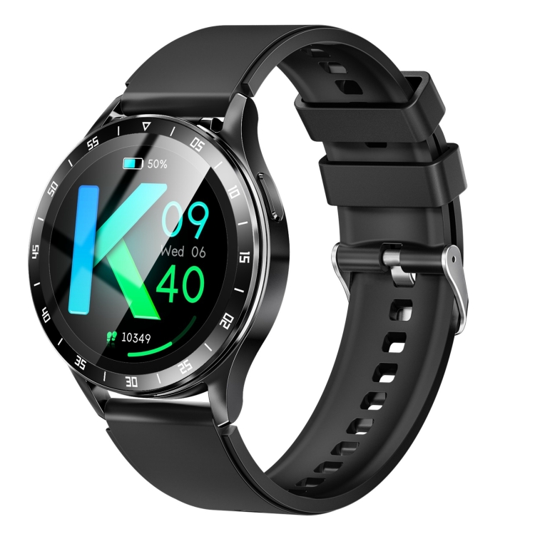Auriculares X10 Reloj inteligente Pulsera impermeable de 1,39 pulgadas, compatible con llamadas Bluetooth / NFC / frecuencia cardíaca (negro) - 1