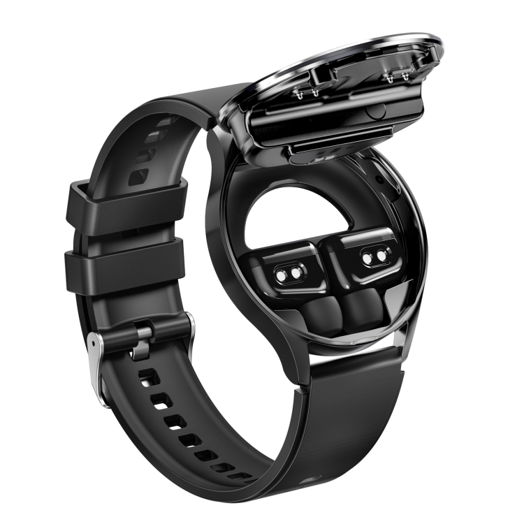 Auriculares X10 Reloj inteligente Pulsera impermeable de 1,39 pulgadas, compatible con llamadas Bluetooth / NFC / frecuencia cardíaca (negro) - 3