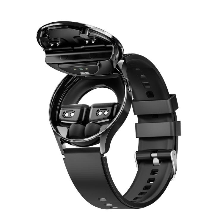 X10 Headphones Smart Watch 1.39 inch Waterproof Bracelet, Support Bluetooth Call / NFC / Heart Rate(Black) - 3