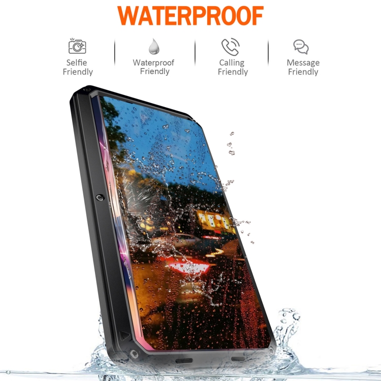 For Samsung Galaxy S24 Ultra 5G Shockproof Life Waterproof Silicone + Zinc Alloy Phone Case(Black) For Samsung Galaxy S24 Ultra 5G Shockproof Life Waterproof Silicone + Zinc Alloy Phone Case(Black)
