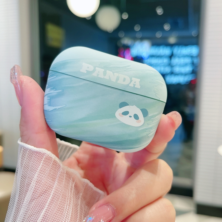 For AirPods Pro 2 Panda PC Matte Earphone Protective Case For AirPods Pro 2 Panda PC Matte Earphone Protective Case