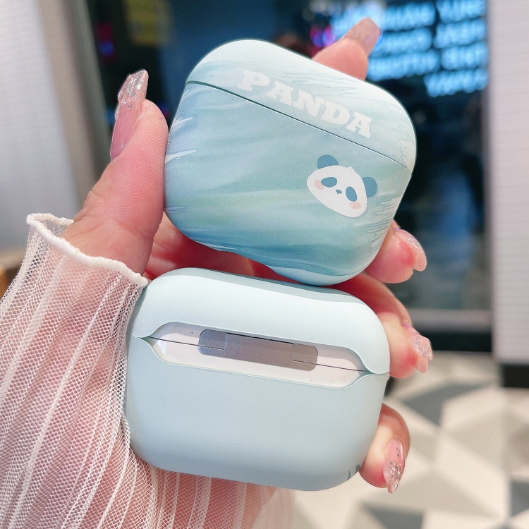 For AirPods Pro 2 Panda PC Matte Earphone Protective Case For AirPods Pro 2 Panda PC Matte Earphone Protective Case