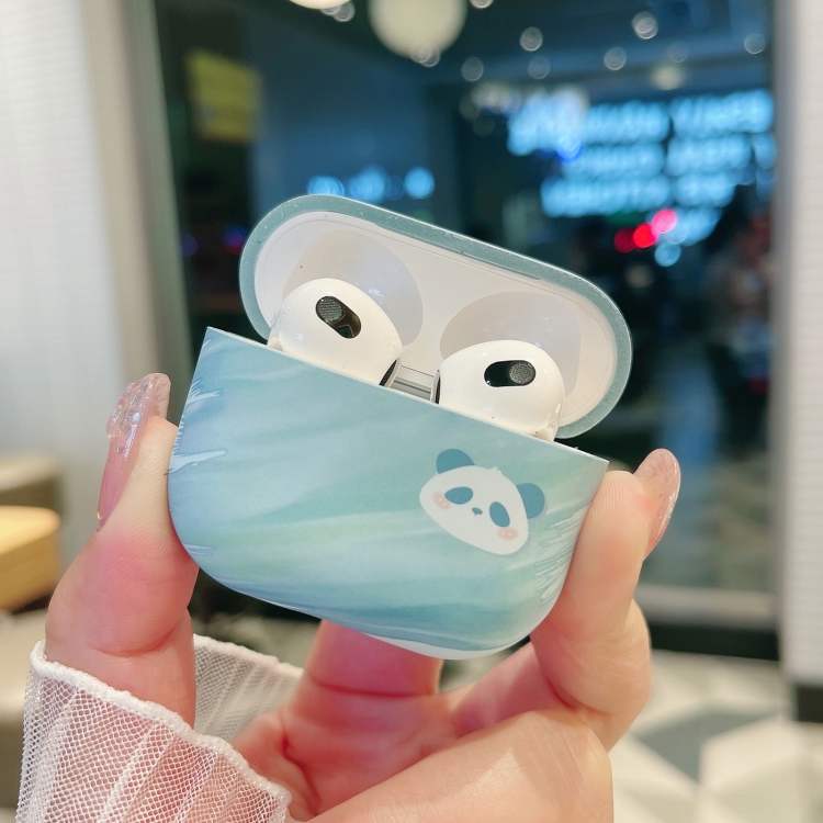For AirPods Pro 2 Panda PC Matte Earphone Protective Case For AirPods Pro 2 Panda PC Matte Earphone Protective Case