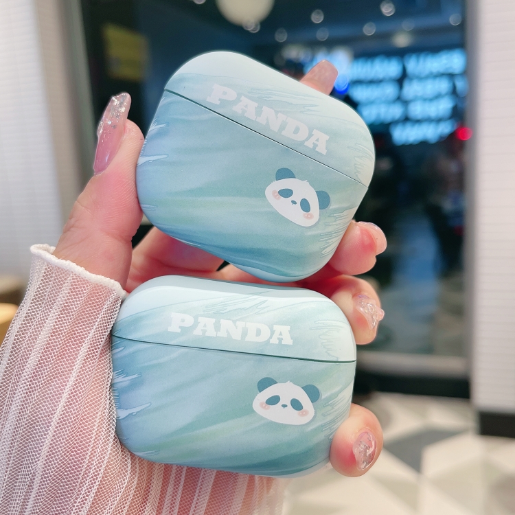 For AirPods Pro 2 Panda PC Matte Earphone Protective Case For AirPods Pro 2 Panda PC Matte Earphone Protective Case