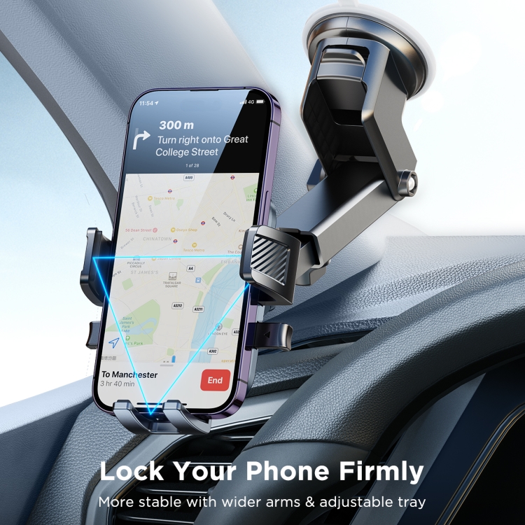 JOYROOM JR-OK6 Mechanical Car Phone Mount(Black) JOYROOM JR-OK6 Mechanical Car Phone Mount(Black)
