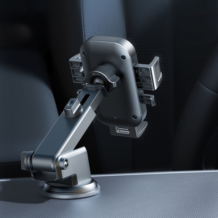JOYROOM JR-OK6 Mechanical Car Phone Mount(Black) JOYROOM JR-OK6 Mechanical Car Phone Mount(Black)