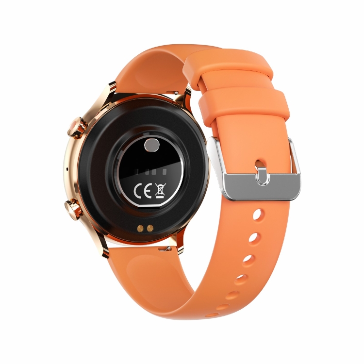 QS40 Reloj deportivo inteligente BT5.2 de 1,39 pulgadas, compatible con llamadas Bluetooth / sueño / oxígeno en sangre / temperatura / frecuencia cardíaca / monitor de salud de presión arterial (naranja) - 2