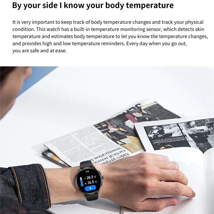 QS80 Reloj deportivo inteligente BT5.2 de 1,39 pulgadas, compatible con llamadas Bluetooth / sueño / oxígeno en sangre / temperatura / frecuencia cardíaca / monitor de salud de presión arterial (naranja) - B5