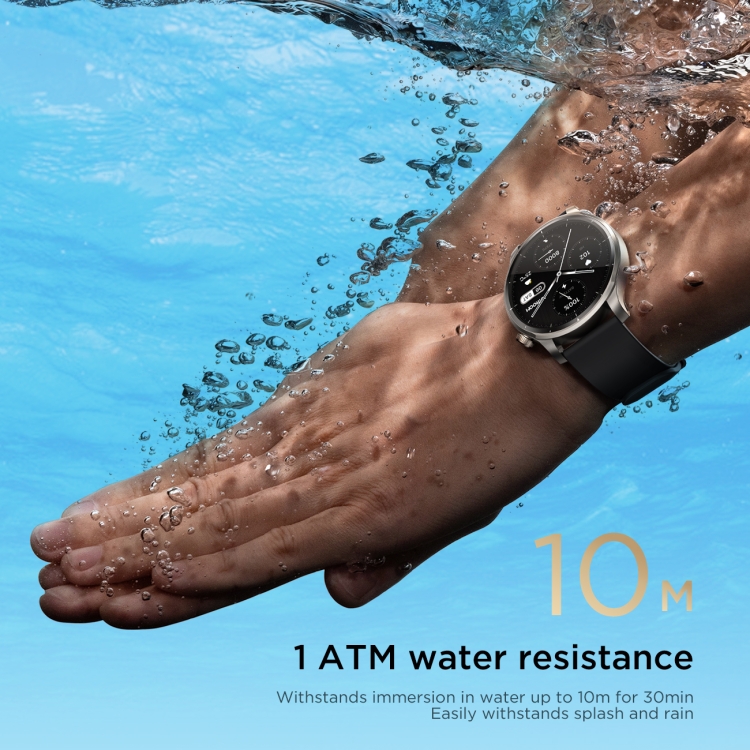 JR-FV1 Venture Series El reloj inteligente con llamada Bluetooth de 1,43 pulgadas admite monitoreo del sueño / detección de oxígeno en sangre (gris oscuro) - 6