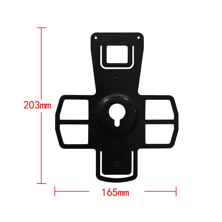 For SONOS Amp Multifunctional Audio Connector Wall Mount Bracket(Black) For SONOS Amp Multifunctional Audio Connector Wall Mount Bracket(Black)