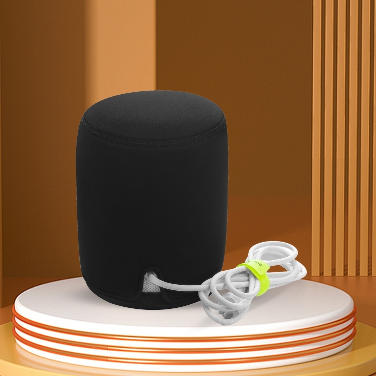 For HomePod / HomePod 2 Mini Smart Bluetooth Speaker Dustproof Protective Case with Anti-Slip Pad(Black) For HomePod / HomePod 2 Mini Smart Bluetooth Speaker Dustproof Protective Case with Anti-Slip Pad(Black)