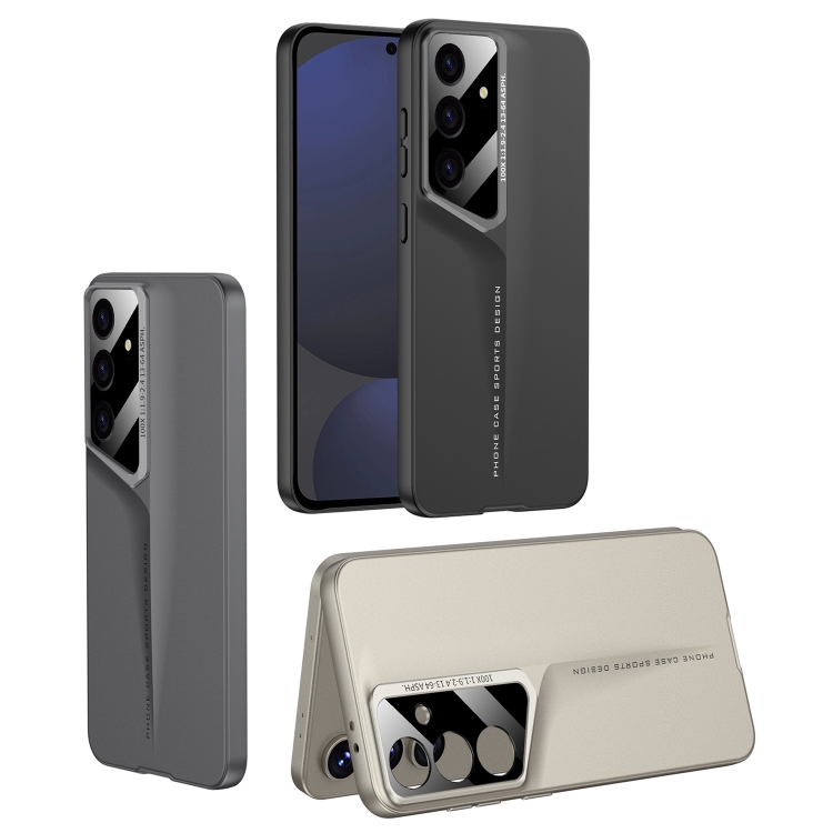 For Samsung Galaxy S25 5G GKK Blade Ultra-thin Full Coverage Phone Case(Grey) For Samsung Galaxy S25 5G GKK Blade Ultra-thin Full Coverage Phone Case(Grey)