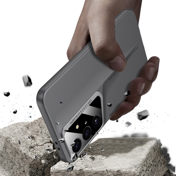 For Samsung Galaxy S25 5G GKK Blade Ultra-thin Full Coverage Phone Case(Grey) For Samsung Galaxy S25 5G GKK Blade Ultra-thin Full Coverage Phone Case(Grey)