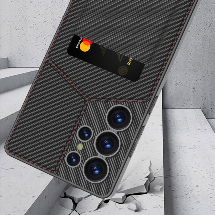For Samsung Galaxy S25 Ultra 5G GKK Rotor Bracket Recessed Card Bag Full Coverage Phone Case(Grey) For Samsung Galaxy S25 Ultra 5G GKK Rotor Bracket Recessed Card Bag Full Coverage Phone Case(Grey)