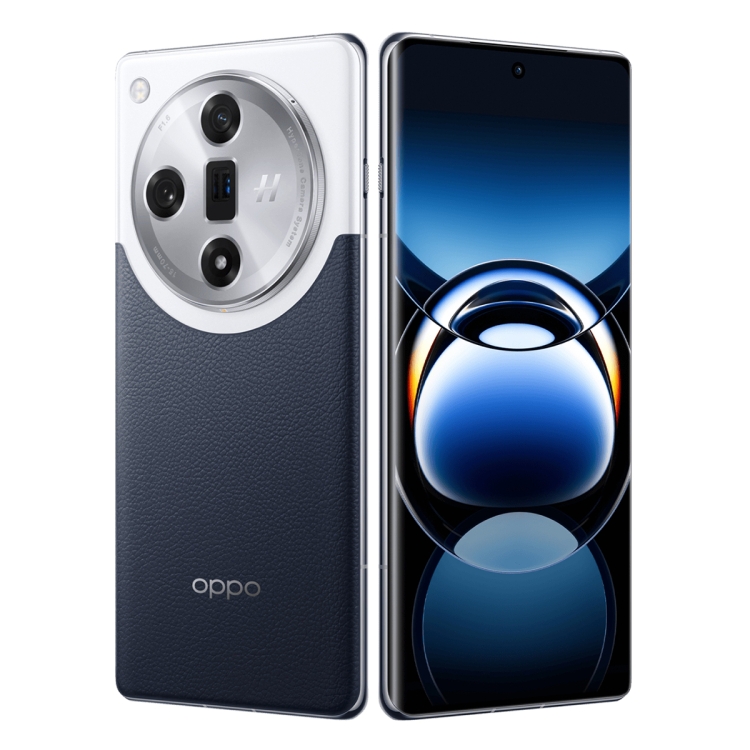 OPPO Find X7 Ultra AI Phone, 16GB+256GB, Screen Fingerprint,  6.82 inch ColorOS 14.0 Qualcomm Snapdragon 8 Gen3 Octa Core up to  3.3GHz, OTG, NFC, Network: 5G(Dark Blue)