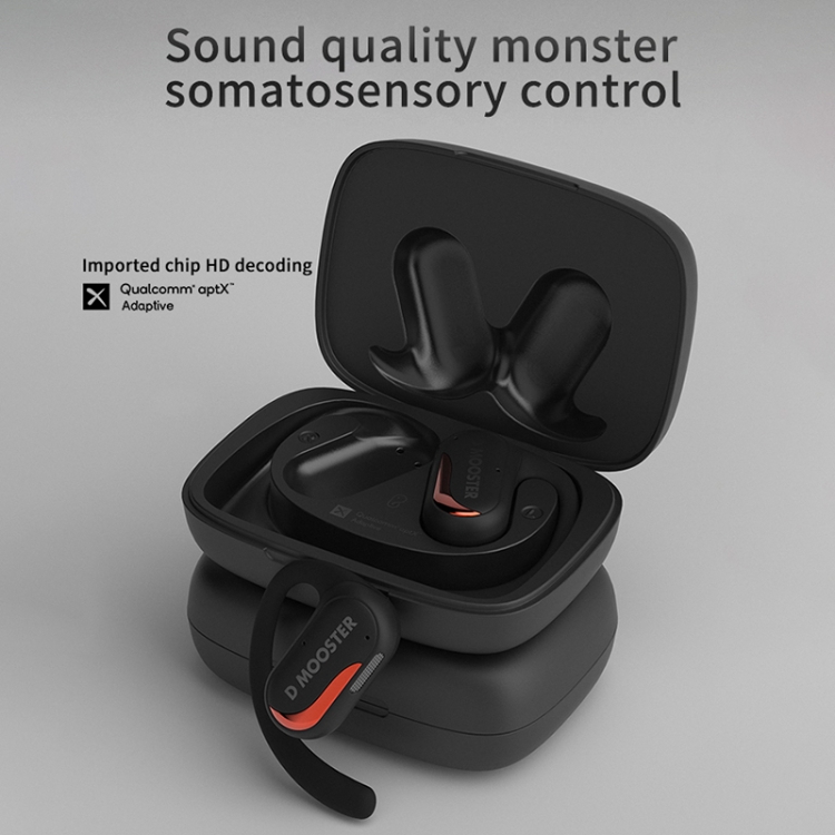 D MOOSTER D13 Pro Ear-Mounted Air Conduction Wireless Bluetooth Earphone(Black) D MOOSTER D13 Pro Ear-Mounted Air Conduction Wireless Bluetooth Earphone(Black)
