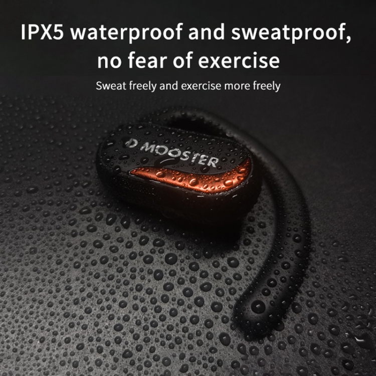 D MOOSTER D13 Pro Ear-Mounted Air Conduction Wireless Bluetooth Earphone(Black) D MOOSTER D13 Pro Ear-Mounted Air Conduction Wireless Bluetooth Earphone(Black)
