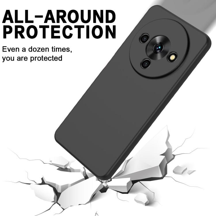 NP-Caser Hülle ZTE Blade A54 Handyhülle Klappbar Kompatibel Für ZTE Blade A54 Klapphülle Schwarz