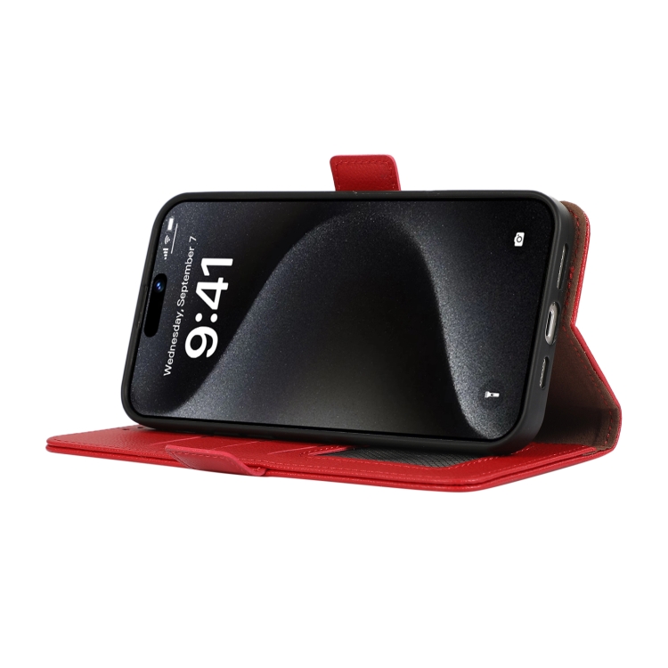 For Samsung Galaxy S22 Ultra 5G ABEEL Side-Magnetic Litchi Pattern Leather RFID Phone Case(Red) For Samsung Galaxy S22 Ultra 5G ABEEL Side-Magnetic Litchi Pattern Leather RFID Phone Case(Red)