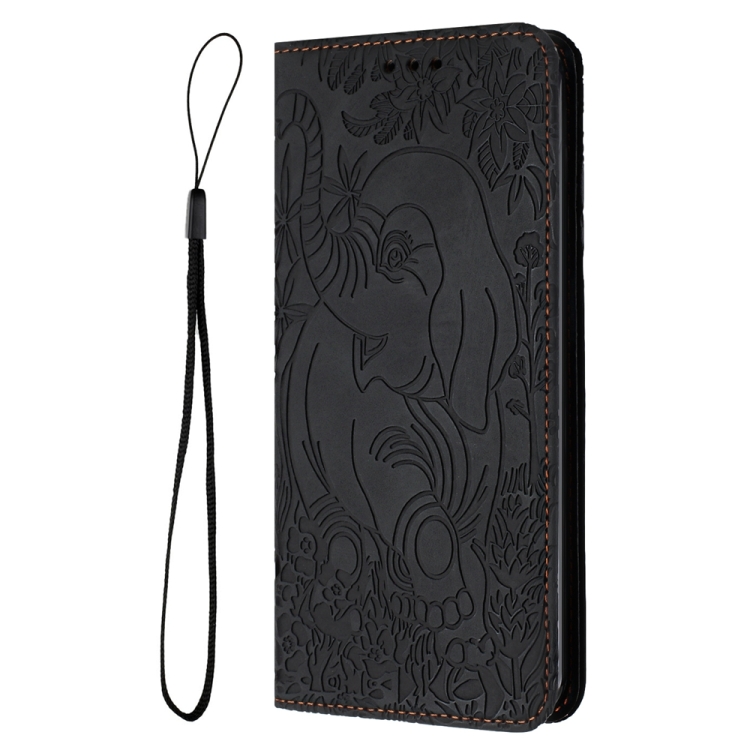 For Samsung Galaxy S24 Ultra 5G Retro Elephant Embossed Leather Phone Case(Black) For Samsung Galaxy S24 Ultra 5G Retro Elephant Embossed Leather Phone Case(Black)