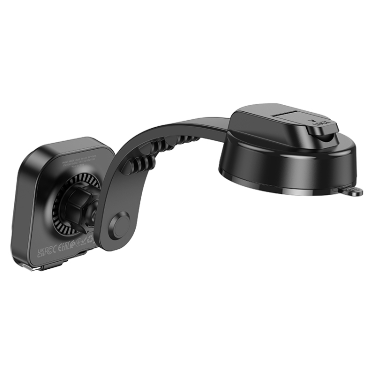 hoco HW24 Might Retractable Magnetic Wireless Fast Charging Car Center Console Holder(Black) hoco HW24 Might Retractable Magnetic Wireless Fast Charging Car Center Console Holder(Black)