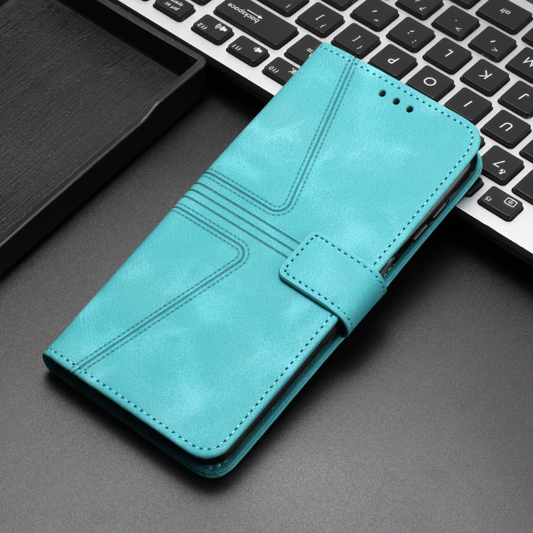 For Samsung Galaxy S24 Ultra 5G Triangle Solid Color Leather Phone Case(Green) For Samsung Galaxy S24 Ultra 5G Triangle Solid Color Leather Phone Case(Green)