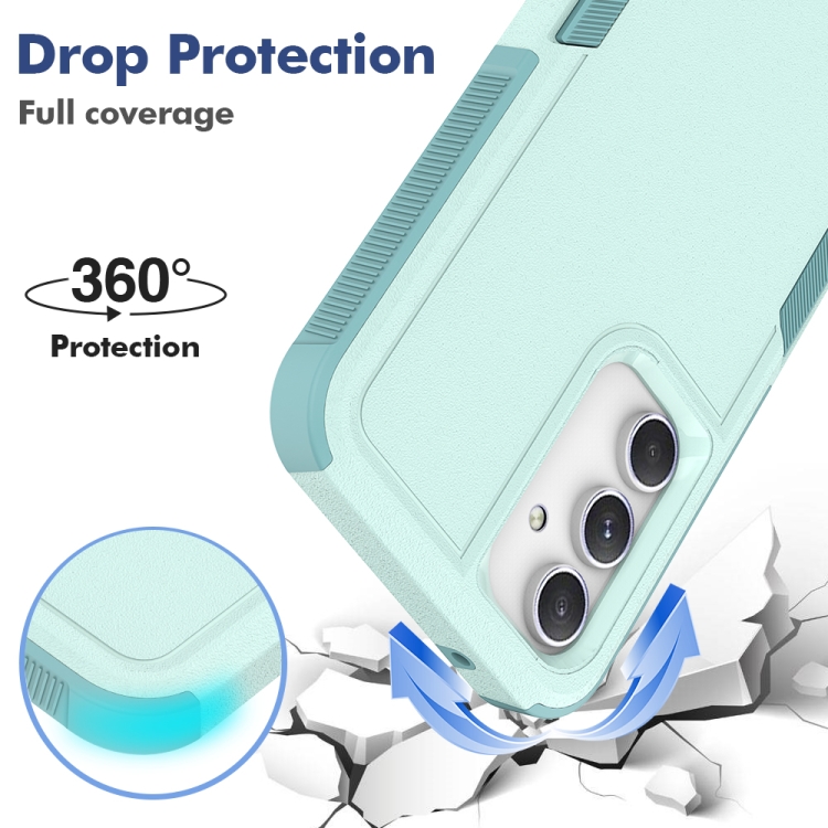 For Samsung Galaxy S23 FE 5G 2 in 1 PC + TPU Phone Case(Light Green) For Samsung Galaxy S23 FE 5G 2 in 1 PC + TPU Phone Case(Light Green)