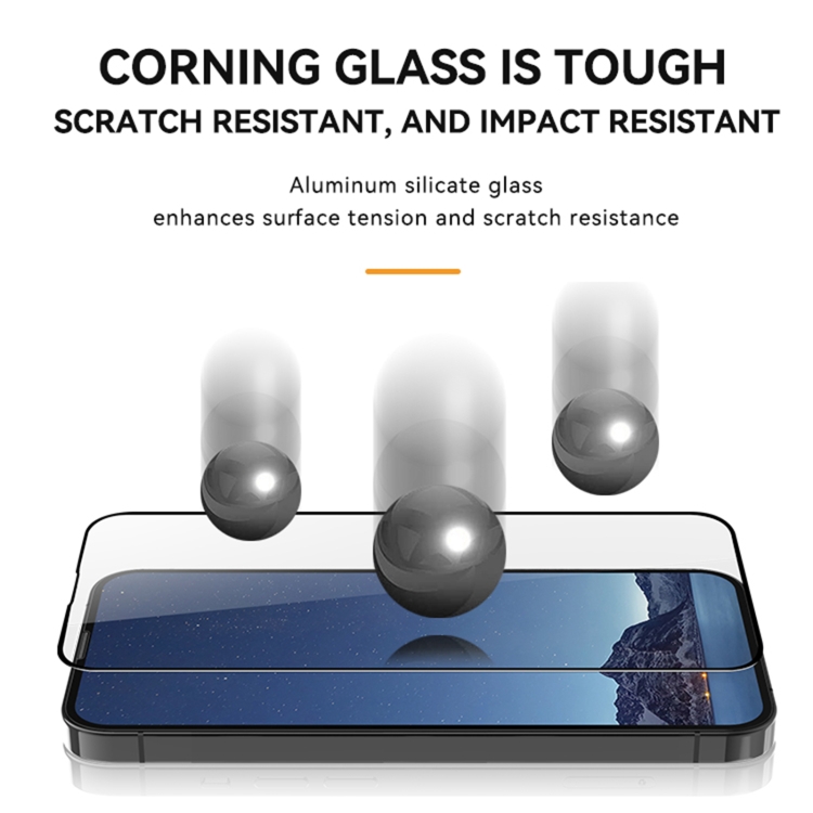 For iPhone 15 TGVIS AR Anti-reflection 2.5D 9H Full-screen Tempered Glass Film For iPhone 15 TGVIS AR Anti-reflection 2.5D 9H Full-screen Tempered Glass Film
