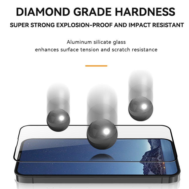 For iPhone 15 TGVIS Anti-bacterial 2.5D 9H Full-screen Tempered Glass Film For iPhone 15 TGVIS Anti-bacterial 2.5D 9H Full-screen Tempered Glass Film