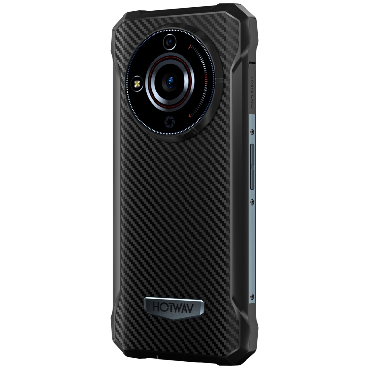 [HK Warehouse] HOTWAV T7 Rugged Phone, 4GB+128GB, 6280mAh, 6.52 inch Android 13 MT8788 Octa Core, Network: 4G, OTG(All Black)